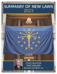 2023 Summary of New Laws - Sen. G. Walker