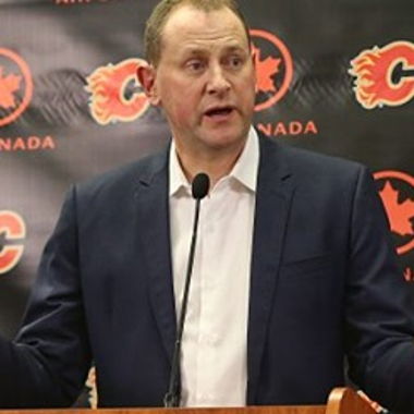 Image for Flames extend contract of general manager Brad Treliving