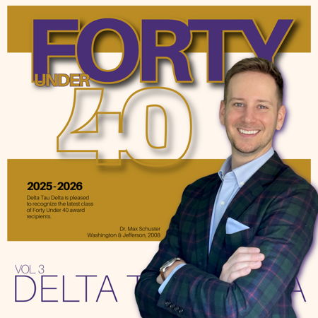 Delta Tau Delta Announces 2025-2026 Forty Under 40