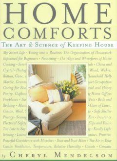 Home Comforts The art and science of keeping house text on yellow background