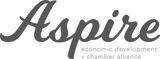 Logo for Aspire Economic Development + Chamber Alliance