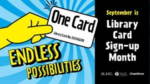 Image for Library Card Sign-up Month