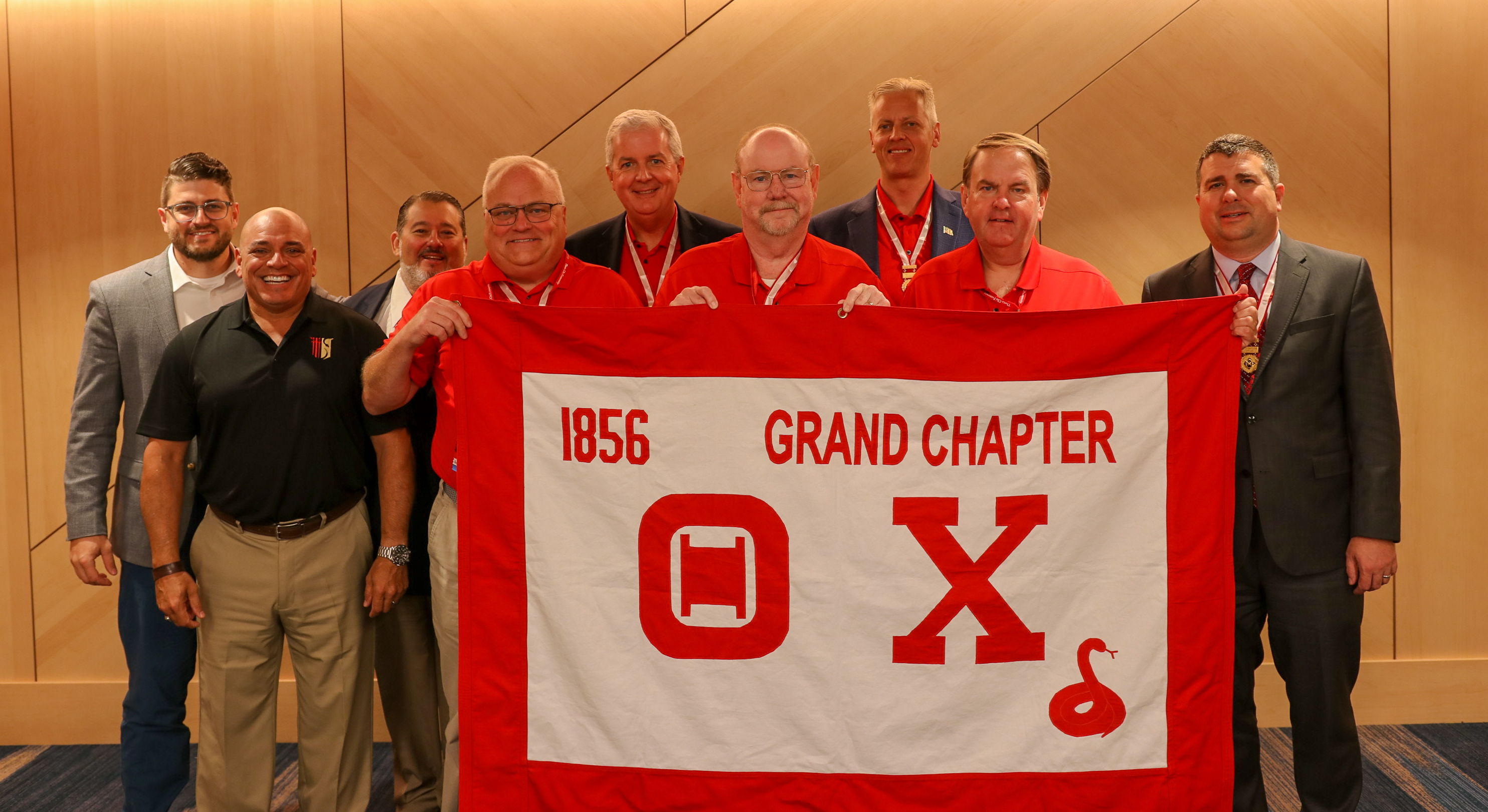 Grand Chapter 2022/2024 with flag
