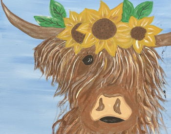 Highlander Cow Painting Class Highlander Cow Painting Class