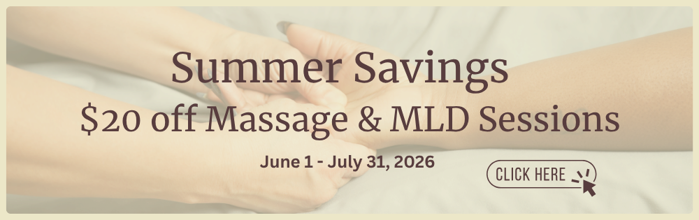 summer savings $20 off massage