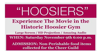 Hoosiers Movie Night Image for Hoosiers Movie Night