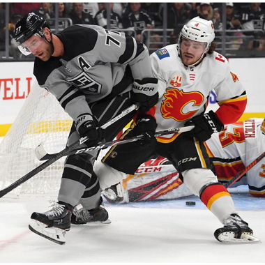 Image for Flames' effort goes from bad to worse in road loss to Kings