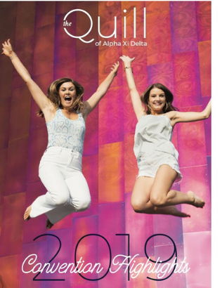 The Quill of Alpha Xi Delta Convention 2019 Recap Cover of The Quill of Alpha Xi Delta Convention 2019 Recap
