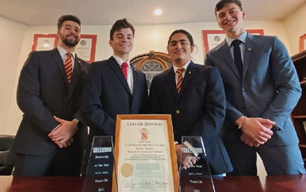 Image for Epsilon Chapter Receives Chapter Excellence Award; Fraternity of the Year at WPI