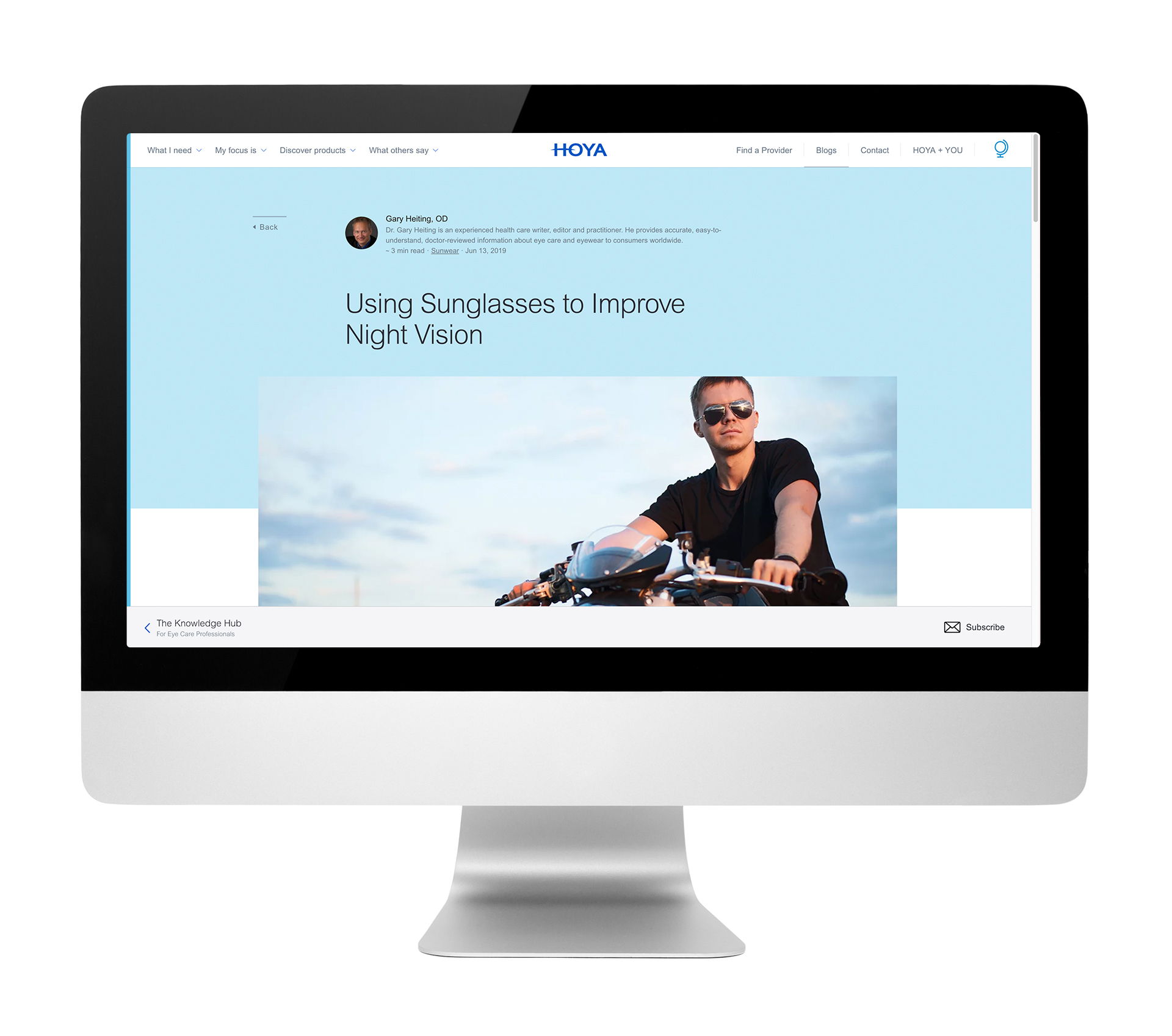 Hoya Blog Mockup Hoya Blog Mockup