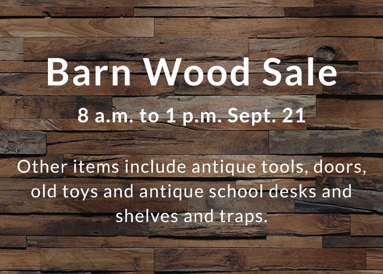 Latest Big News Barn Wood Sale Image for Latest Big News Barn Wood Sale