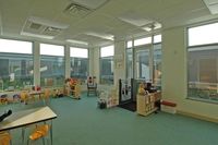 IMage of the shelter's preschool room