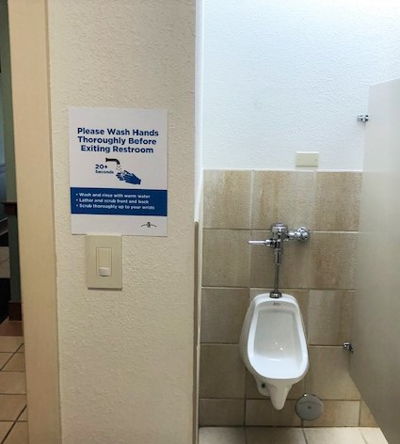 Bathroom Safety Signage