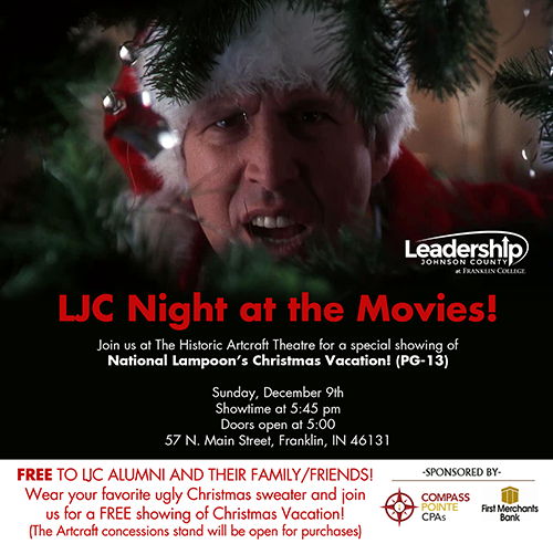Holiday Movie Night 2018 Leadership Johnson County Holiday Movie Nght