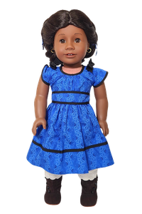 American Girl Addy Walker American Girl Addy Walker in blue dress