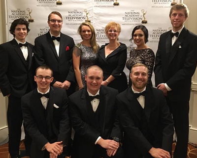 Undergraduate's passion leads to Mid-Atlantic Emmy