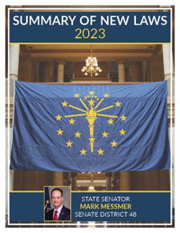 2023 Summary of New Laws - Sen. Messmer