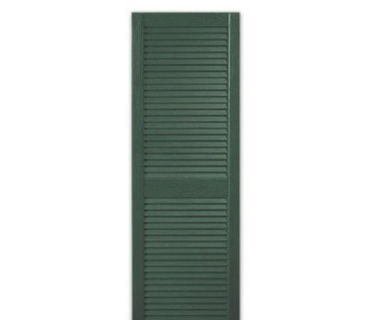 STANDARD LOUVERED SHUTTERS-GREEN STANDARD LOUVERED SHUTTERS-GREEN
