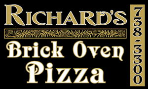 Logo for Richard's Brick Oven Pizza