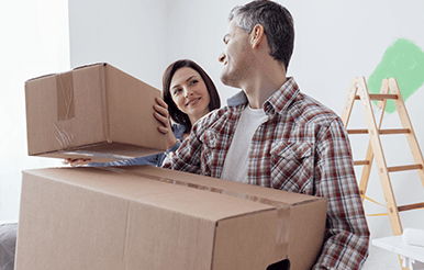 Dollars and Sense Couple moving into a new house