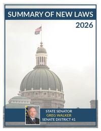 2026 Summary of New Laws - Sen. G. Walker