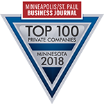 Top 100 Private Companies in Minnesota 2018 Logo for Top 100 Private Companies in Minnesota 2018