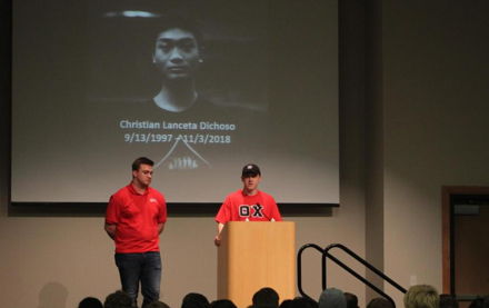 Image for 'Forever Loved' : Vigil Honors Iota Tau/Northern Kentucky Brother's Life