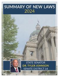 2024 Summary of New Laws - Sen. Johnson