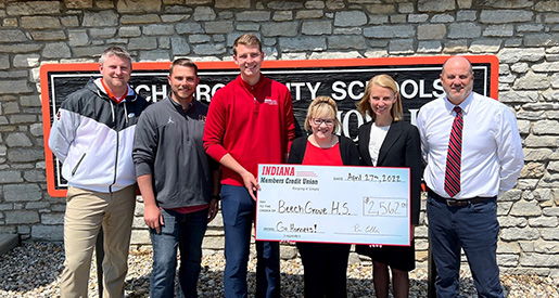 Image for Indiana Members Credit Union Contributes $2,562 to Beech Grove City Schools
