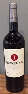 Ironstone Vineyards Cabernet Franc 400x120 Ironstone Vineyards Cabernet Franc