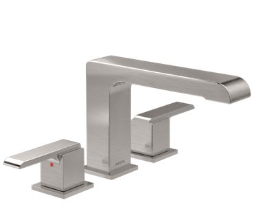 Brushed Nickel Stand Alone Tub Faucet