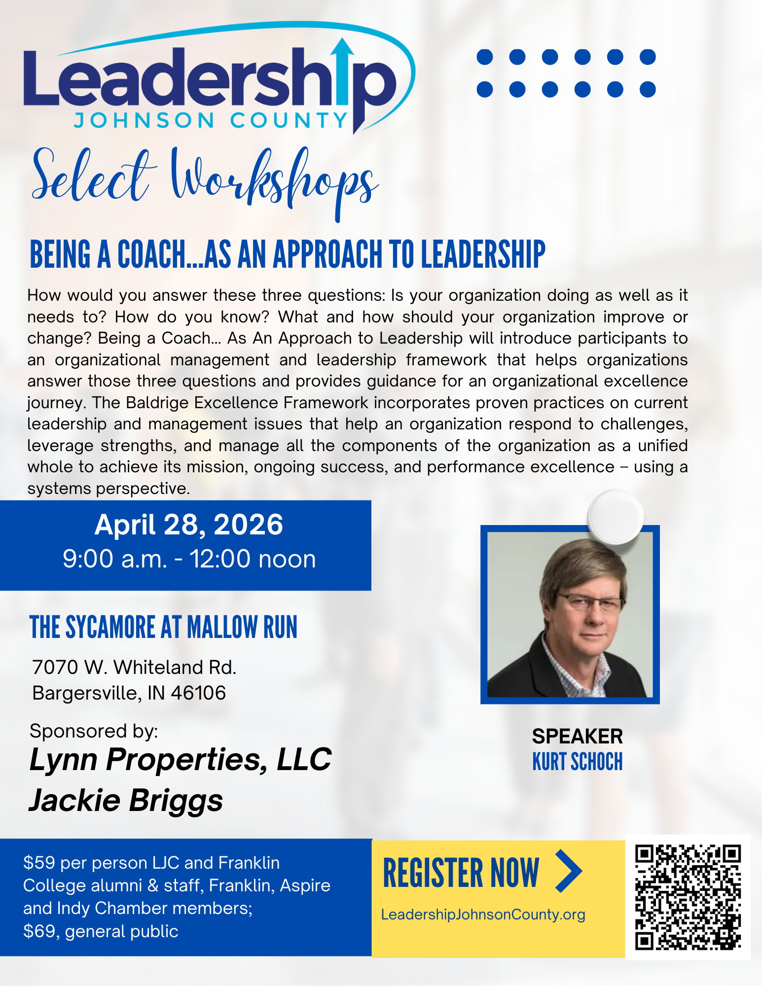 LJC Select Workshop Leadership Johnson County Indiana