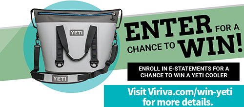 Win Yeti Email Signature Yeti Cooler, with text 'Enter for a chance to win'