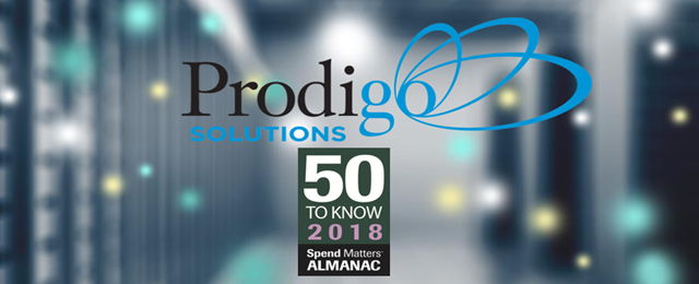 Prodigo selected as a top '50 To Know' award winner in 2018 Prodigo selected as a top '50 To Know' award winner in 2018