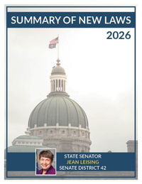 2026 Summary of New Laws - Sen. Leising