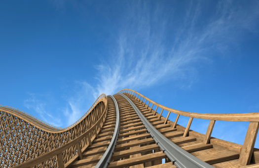 Image for Investing Can Be a Roller Coaster