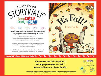 Urban Forest Storywalk Winter 25-26 Cover of \