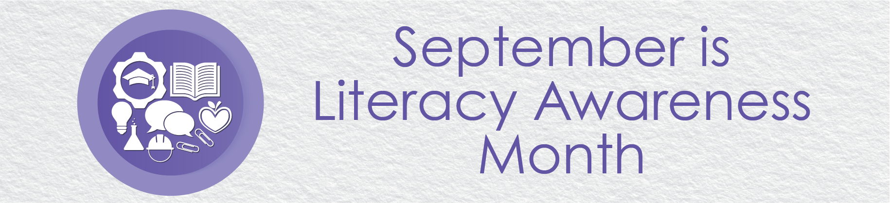 September is Literacy Awareness Month