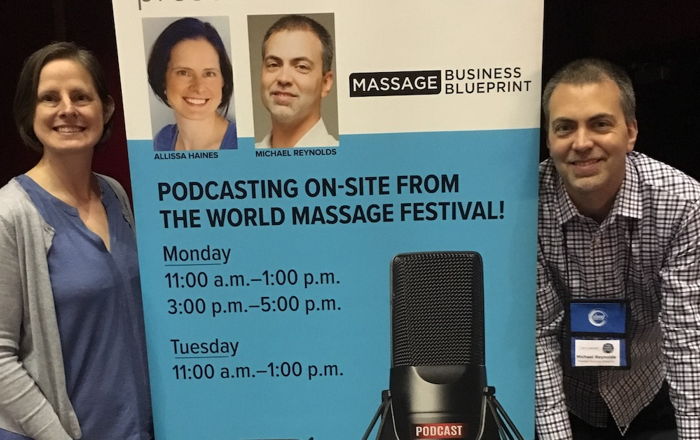 Image for E221: What’s Your Best Advice for New Massage & Bodywork Graduates? (On Location at World Massage Festival)
