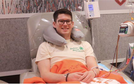 Image for Beta Kappa Alumnus Gives Hope to Leukemia Patient