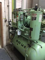 SULLAIR 40HP COMPRESSOR, WATER COOLED SULLAIR 40HP COMPRESSOR, WATER COOLED