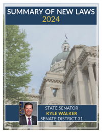 2024 Summary of New Laws - Sen. K. Walker
