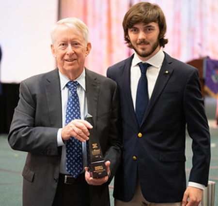 Morton Recognized with Alumni Achievement Award