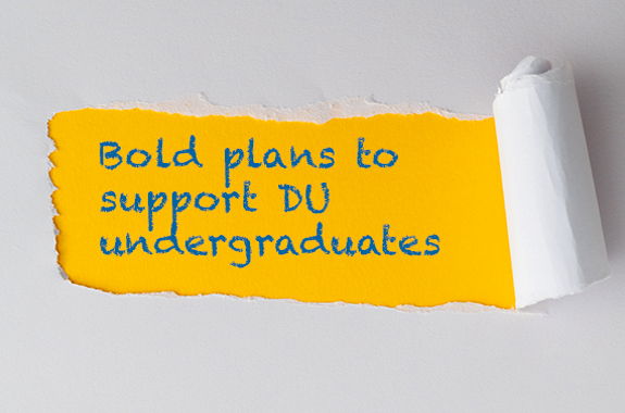 Image for Bold plans to support DU undergraduates