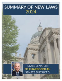2024 Summary of New Laws - Sen. Charbonneau