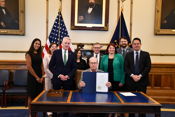 Goode's bill to help advance Hoosier success at Ivy Tech ceremonially signed by governor