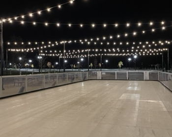 Ice Skating at the Franklin Amphitheater