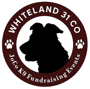 Logo for Whiteland 31 Co/Joco K9 Fundraising Event