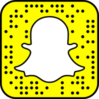 Image of our SnapChat code