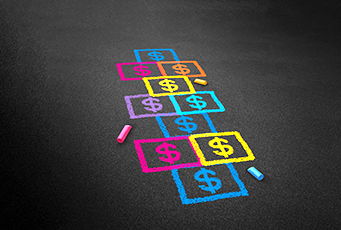 New Kiddie Tax Inside Scoop New Kiddie Tax Inside Scoop. Hopscotch with dollar signs.